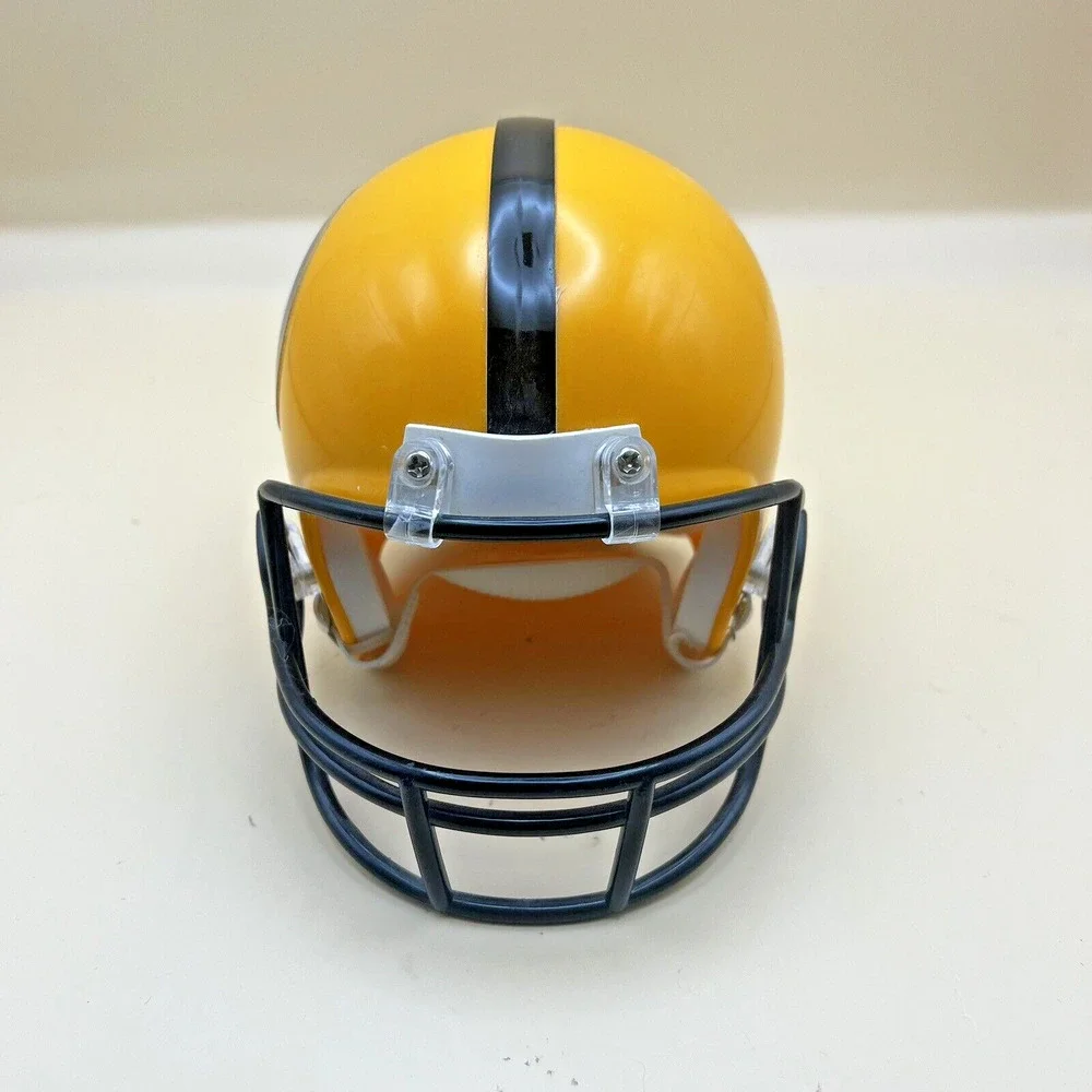 Dionte Johnson #18 signed Pittsburgh Steelers‎ Yellow mini helmet autographed